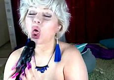 AIMEE DEEPTHROATS COCK LIKE A PRO!