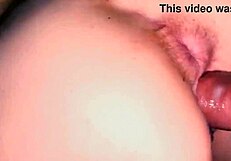 stepsister tries first anal but only takes tip because it hurts