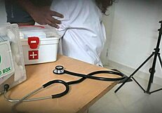 I as doctor secretly sucked patient in clinic room