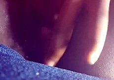 horny wet pussy drips hot cumshot all over in wild action