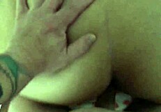 Latina Wife Bent Over Taking Hard Doggystyle Pounding