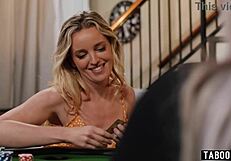 poker night loss to lesbian couple means hot pussy licking now 👅😏