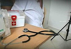 I as doctor secretly sucked patient in clinic room