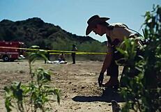 Detectives Monique Alexander And Whitney Wright Lick Pussy Hot!