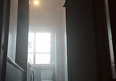 Sexy amateur guy shaves delicious big monster cock smooth. Homemade milk close up detail.