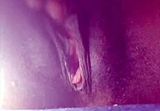 horny wet pussy drips hot cumshot all over in wild action