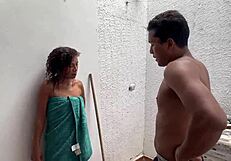 Little Stepsis Sucks Cock and Begs for Pussy Pounding Before Parents Find Out!