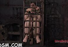 sexy slaves delight one another in hardcore contest