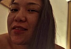 Hey babe ever wonder what happens when you fuck a sleeping guy doggystyle with your monster cock till he wakes up deepthroating and cumming bareback?