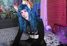 wanna watch my cute big ass girlfriend twerk and finger wildly?