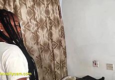 A Hotel Cleaner I Fucked Gets So Wet Fingering Her Sweet Pussy