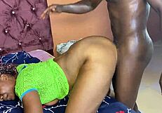 Aggressive African Pornstar Squirts On Monster Cock Quickie Fuck