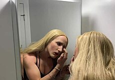 detailed crossdressing transformation from amateur to humiliated shemale