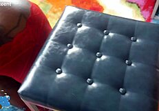 skinny ebony accidentally stuck then pounded by big black cock