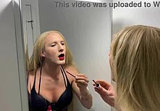detailed crossdressing transformation from amateur to humiliated shemale