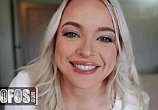 mofos alexis kay's shaved pussy creampied after wild photoshoot fuck with charles