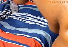 Mom and wife stared scared at my throbbing monster cock