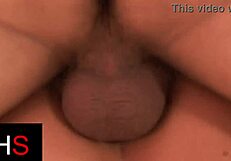 gorgeous brunette milf begs for big cock anal and facial blast