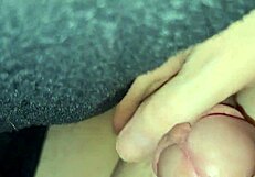 hey chubbykaot fingers her wet pussy watching hardcore porn close-up