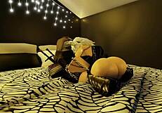 Knight Encounters Muse in Epic Bedroom Adventure