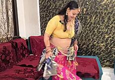 BEAUTIFUL PUJA BHABHI BENT OVER SUCKING BIG INDIAN HUNTER COCK IN HOT DOGGYSTYLE FUCK!