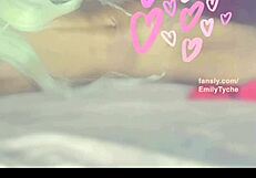 hey watch this blonde squirt her wet pussy all over after ripping clothes