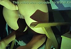 Craving Double Toy Penetration Fuck