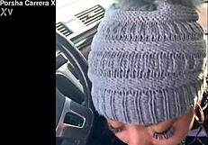 ebony snowboarder drops to knees for my big black cock blowjob outdoors