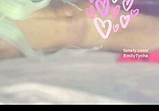hey watch this blonde squirt her wet pussy all over after ripping clothes
