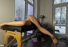 simple effective beginner stretch yoga sheer misssvikki session