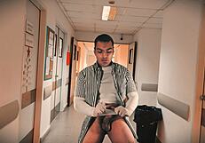 hey sexy doc in latex gloves, your huge cock has me masturbating wildly in this hospital... don't mind me