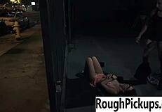 pickup turns into extreme rough ass pounding damn