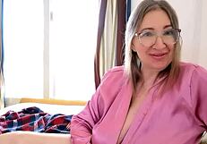 Step-Aunt's Big Tits Tempt Horny Nephew in Taboo POV Roleplay!