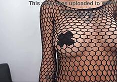 Larinha's Post-Baby Return: DAP Anal on 4 BBCs Gapes Milks Tits?