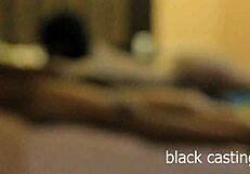 Cute Petite Ebony Teen Neighbors in Crazy Threesome with Big Black Monster Cocks