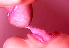 😏 japanese wife sneaks off to cheat with huge cock close up fucking