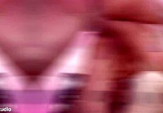 Skinny 19yo teen takes balls deep in pussy and ass during rough domination double penetration