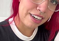 first time apartment viewing turns into redhead amateur fuck session