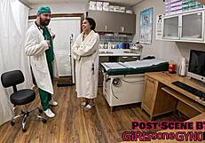 DIRTY DERMATOLOGISTS FORCE ALIX AVERY INTO LATEX GLOVE FOOTJOB HUMILIATION