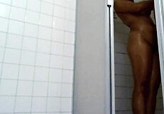 Real Couple Gets Wet in Bathroom Shower During Steamy Home Fuck