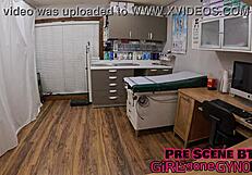 DIRTY DERMATOLOGISTS FORCE ALIX AVERY INTO LATEX GLOVE FOOTJOB HUMILIATION
