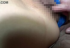 dressing this japanese huge tits milf in daughter's school swimsuit drives me wild