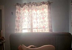 Cum blasts all over her fat ass after morning doggystyle pounding