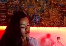 Hot Latina Flashes Tits and Masturbates with Dildo Outdoors!