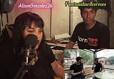 Alison Gonzalez Reacts to Top Argentine Porn Videos with Chubby Big Ass Blowjob Fantasy