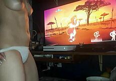 perfect body teen dances then wet pussy anal cosplay