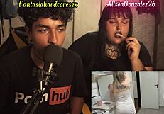 Alison Gonzalez Reacts to Top Argentine Porn Videos with Chubby Big Ass Blowjob Fantasy