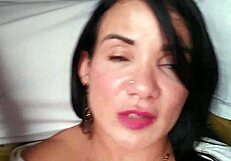 brunette amateur rages at bus company by fingering pussy and ass publicly outdoors
