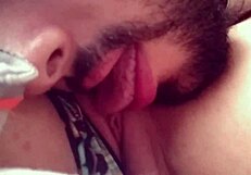 brunette amateur rages at bus company by fingering pussy and ass publicly outdoors