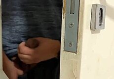 spying blonde shower changes till she catches me and punishes small cock